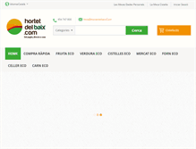 Tablet Screenshot of hortetdelbaix.com